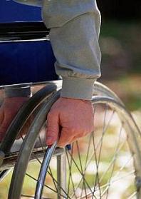 disabled man in wheelchair